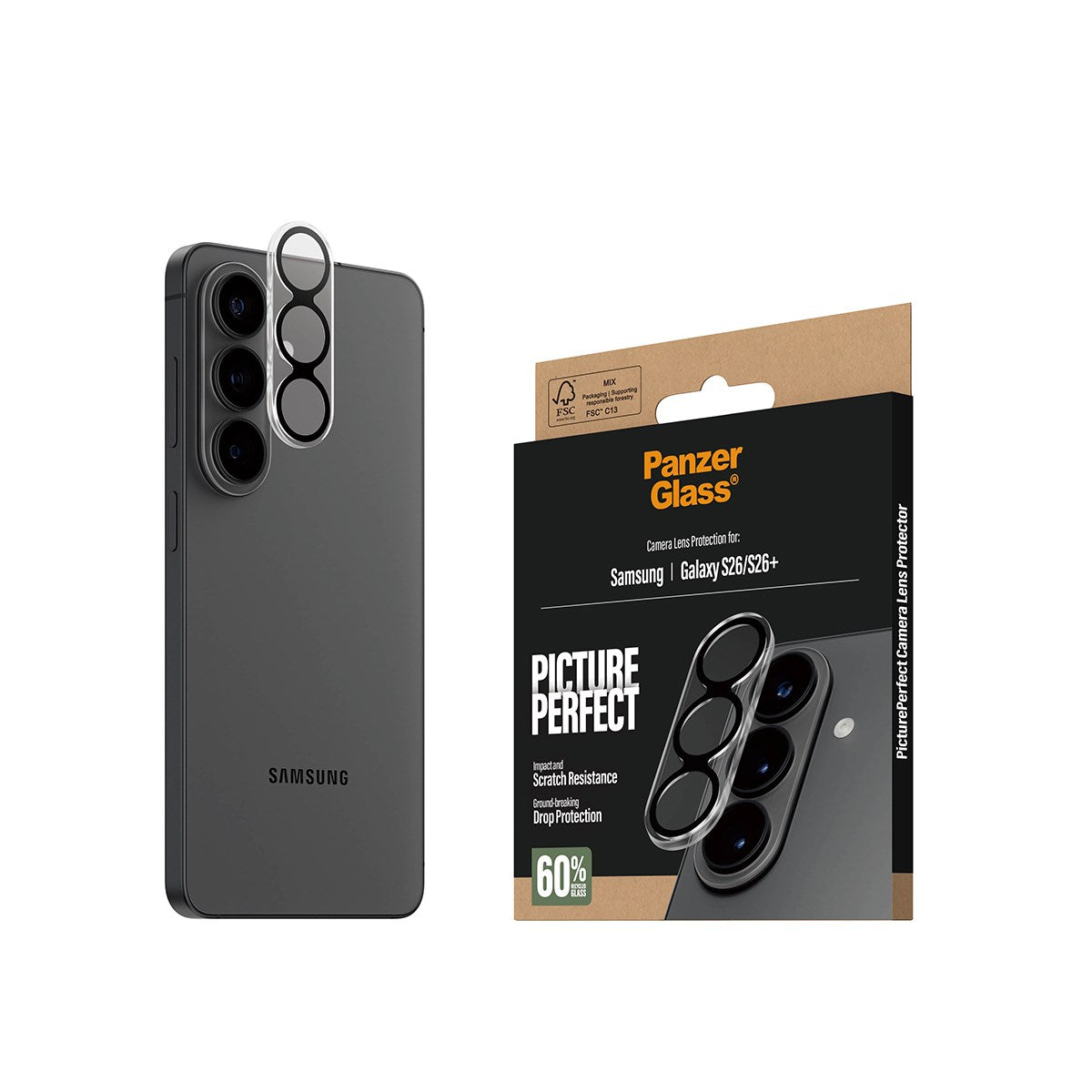 PanzerGlass® PicturePerfect Camera Lens Protector Samsung Galaxy S26 | S26+